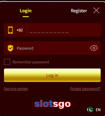 Slotsgo login preview